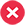 X icon indicating Out of date/Superseded