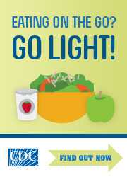 Eating on the go? Go Light! Find out how.