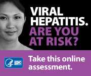 VIRAL HEPATITIS. ARE YOU AT RISK? Take this online assessment to see if you're at risk. http://www.cdc.gov/hepatitis/riskassessment/