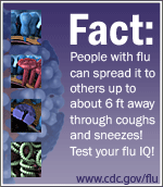 The Flu I.Q. widget is an interactive quiz to test your flu knowledge.