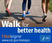 Walk for better health.