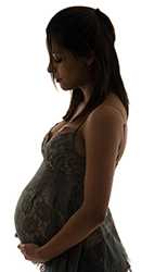 pregnant hispanic woman