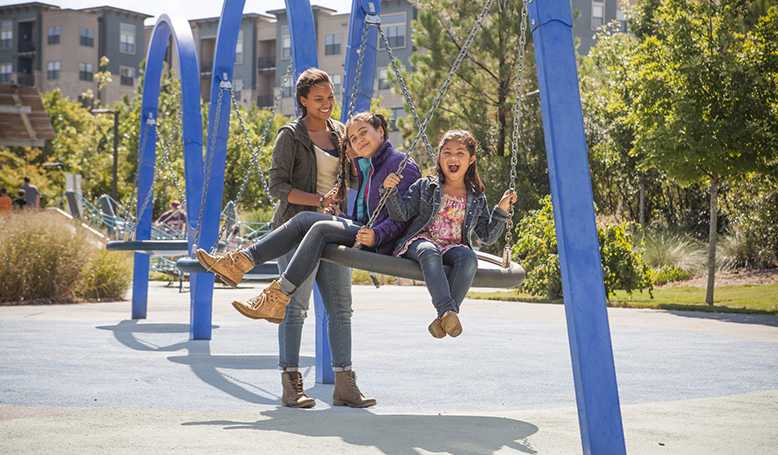 Make Albuquerque your gym by playing at a playground