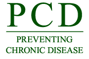 Logo: Preventing Chronic Disease Weekly Press Summary