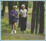 Older Couple Jogging