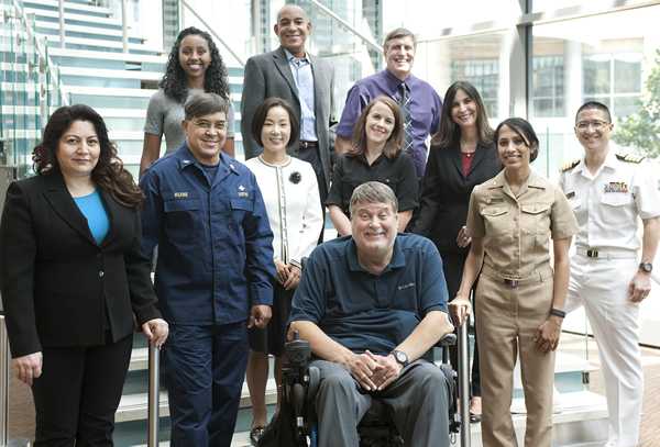 	diverse group of CDC employees