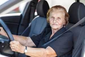 Photo: older female driver