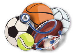 Different sports balls