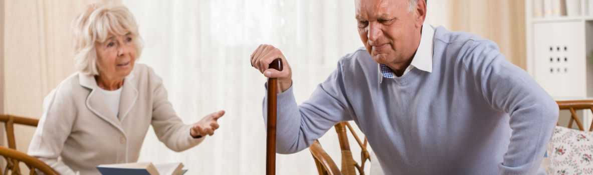 Photo of elderly couple