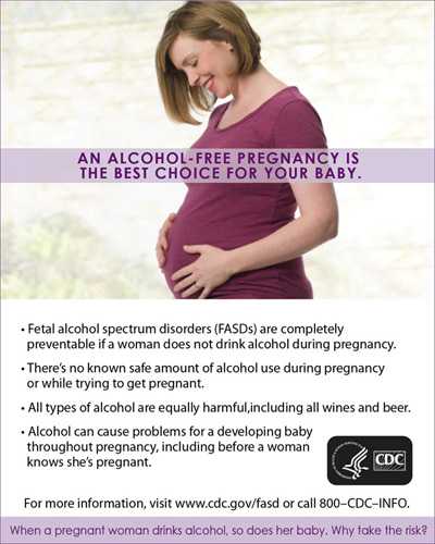 Poster-An alcohol-free pregnancy is the best choice for your baby