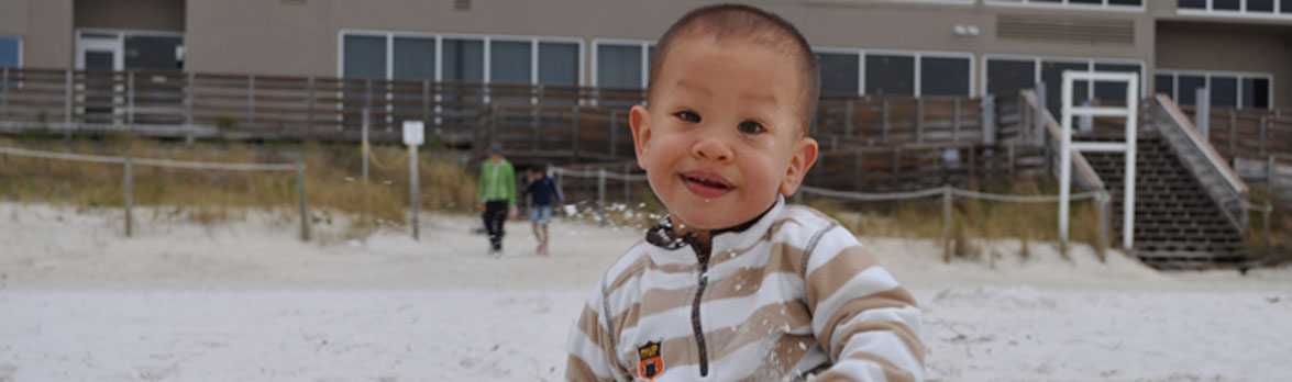 Boy on the beach