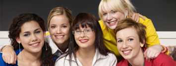 A group of smiling women