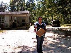 Sara Vagi (EIS ’08) conducting a CASPER in Mississippi