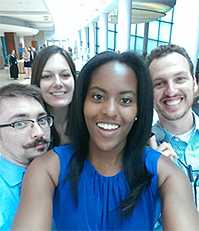 	2014 GEH interns pose for a selfie