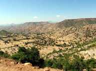 	Arid, mountainous terrain of Tigray, Ethiopia. Photo by CDC staff