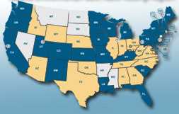 U.S. Map of Tracking Grantees and Partners