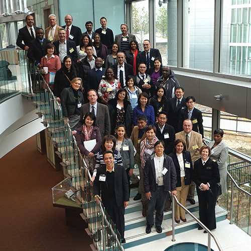 group photo in Atlanta