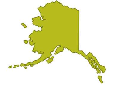 outline of alaska