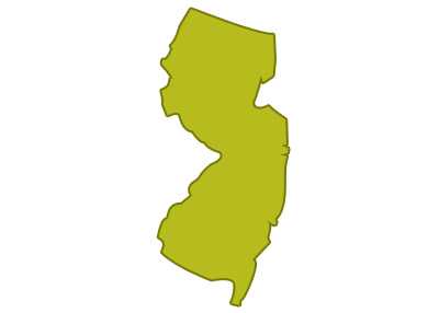 outline of new jersey