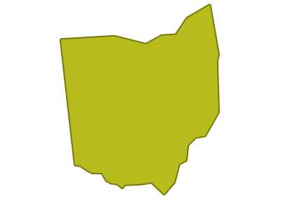 outline of  ohio