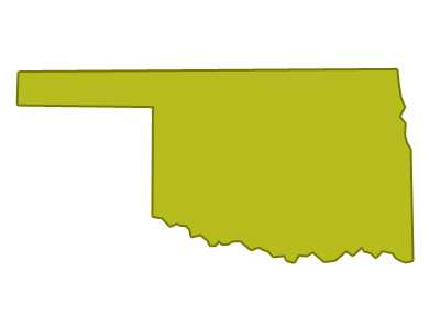 outline of oklahoma