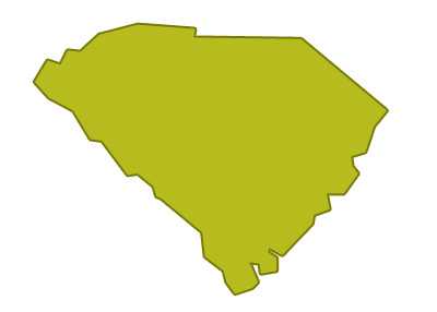 outline of south carolina