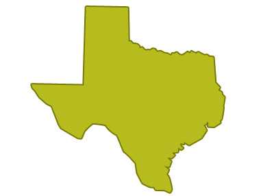 outline of texas