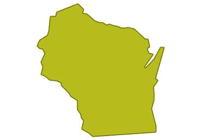 outline of wisconsin