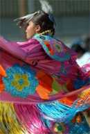 Native American dancing