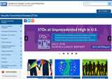 STD Prevention web site homepage