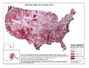 Snapshot of a social determinants of health slide set page