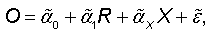 equation to to check errors with covariates