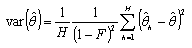 Equation for Fay's method of BRR