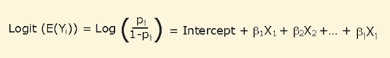 Logit model formula