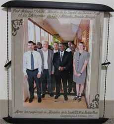 framed photo of mvpdb group