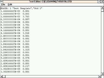 Figure 23. Edit window from Module7 - Edit Data Files.