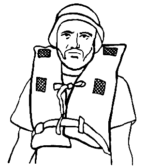 Figure 7 Type II PFD nearshore buoyant vest