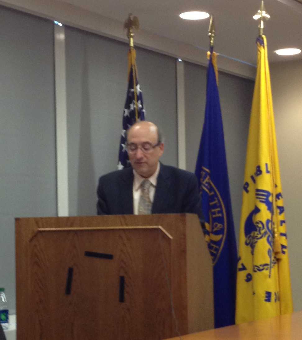 Dr. David Michaels gives the keynote presentation for the NIOSH Science Awards