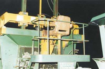 Operator Control Console on Cotton Packing Machine