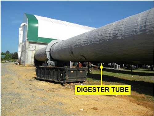 Digester tube