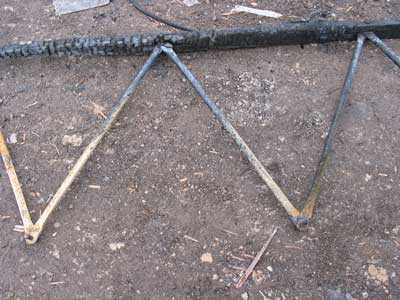 open-web pin-connected trusses