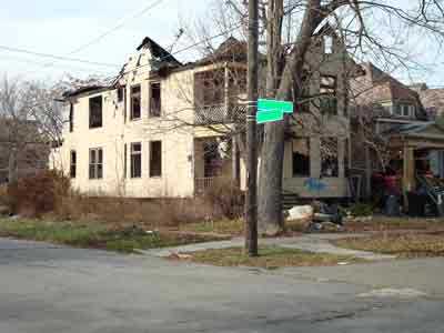 Abandoned home