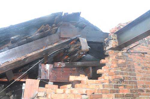 heavy timber roof truss