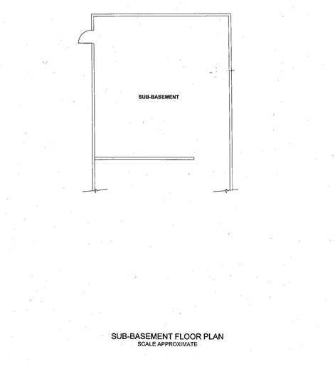 Sub-basement floor