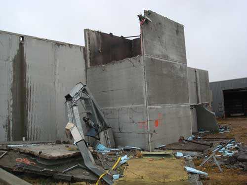 silo damage