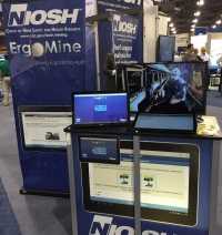 NIOSH SME 2016 exhibit of Ergomine mobile application