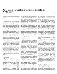 Image of publication An Ergonomic Evaluation of Excavating Operations: A Pilot Study