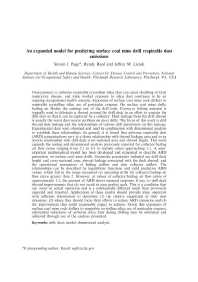 Image of publication An Expanded Model for Predicting Surface Coal Mine Drill Respirable Dust Emissions