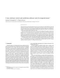 Image of publication A New Methane Control and Prediction Software Suite for Longwall Mines