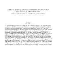 Image of publication Chemical and Physical Factors that Influence N0x Production During Blasting: Exploratory Study